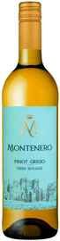 Вино белое полусухое «Montenero Pinot Grigio» 2022 г.