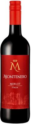 Вино красное полусухое «Montenero Merlot» 2022 г.