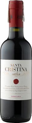 Вино красное сухое «Santa Cristina Toscana, 0.375 л» 2018 г.