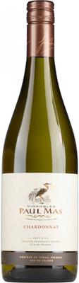 Вино белое сухое «Paul Mas Chardonnay» 2022 г.