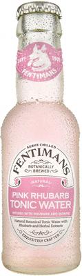 Газированный напиток «Fentimans Pink Rhubarb Tonic Water» стекло