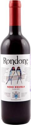 Вино красное сухое «Rondone Nero d'Avola» 2022 г.