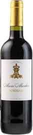 Вино красное сухое «Classique De Marie Manhes Bordeaux»