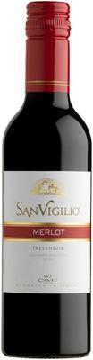 Вино красное сухое «Sanvigilio Merlot, 0.375 л» 2021 г.