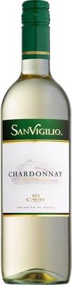 Вино белое сухое «Sanvigilio Chardonnay, 0.75 л» 2022 г.