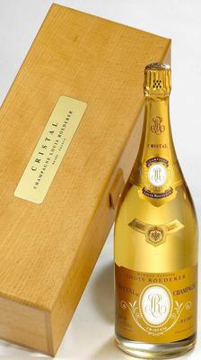 Шампанское белое брют «Louis Roederer Cristal» 2006 г., в деревянной упаковке