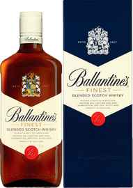 Виски шотландский «Ballantine's Finest, 0.75 л» в подарочной упаковке