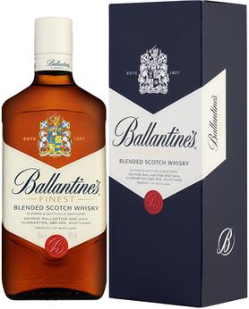 Виски шотландский «Ballantine's Finest, 0.7 л» в подарочной упаковке