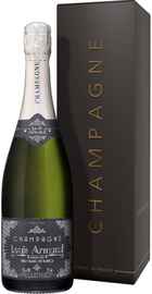 Шампанское белое брют «Louis Armand Premier Cru Blanc de Blancs Brut» 2020 г., в подарочной упаковке