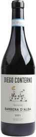 Вино красное сухое «Diego Conterno Ferrione Barbera d'Alba» 2021 г.