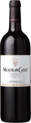 Вино красное сухое «Baron Philippe de Rothschild Mouton Cadet Rouge, 0.75 л» 2012 г.