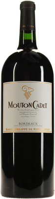 Вино красное сухое «Baron Philippe de Rothschild Mouton Cadet Rouge, 1.5 л» 2012 г.