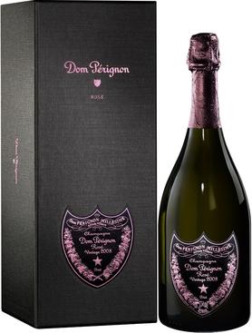 Шампанское розовое экстра брют «Dom Perignon Rose Vintage» 2008 г., в подарочной упаковке