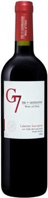Вино красное сухое «G7 Cabernet Sauvignon, 0.75 л» 2022 г.