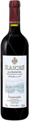 Вино красное сухое «Raices Tempranillo La Mancha» 2021 г.