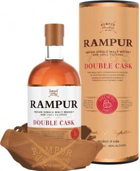 Виски индийский «Rampur Double Cask» в тубе