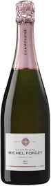 Шампанское розовое брют «Michel Forget Brut Rose Premier Cru, 0.375 л»