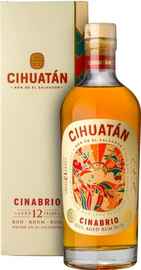 Ром «Cihuatan Cinabrio 12 Years Old» в подарочной упаковке