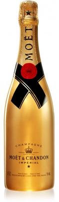 Шампанское белое брют «Moet & Chandon Brut Imperial Golden» в подарочной упаковке