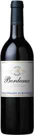 Вино красное сухое «Baron Philippe de Rothschild Bordeaux Rouge, 0.75 л» 2013 г.