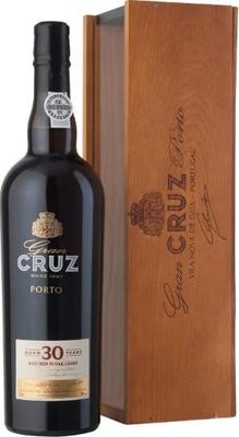 Портвейн сладкий «Porto Gran Cruz 30 Years Old» в деревянной коробке