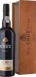 Портвейн сладкий «Porto Gran Cruz 30 Years Old» в деревянной коробке
