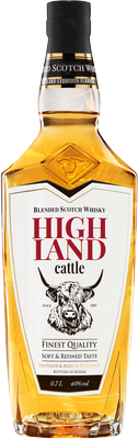 Виски «Highland Cattle Blended» в подарочной упаковке