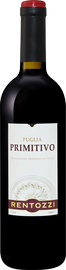 Вино красное сухое «Rentozzi Primitivo Puglia» 2021 г.