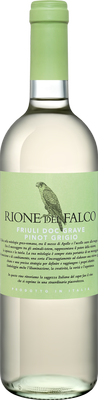 Вино белое сухое «Rione del Falco Pinot Grigio Friuli Grave DOC Rione dei Dogi» 2023 г.