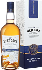 Виски ирландский «West Cork Sherry Cask Finished Single Malt» солодовый в подарочной упаковке