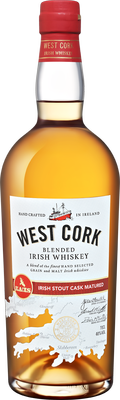 Виски купажированный «West Cork Irish Stout Cask Matured Blended»