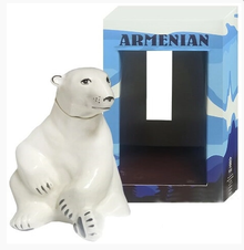 Коньяк армянский «Полярный медведь 7 лет» в сувенирной бутылке