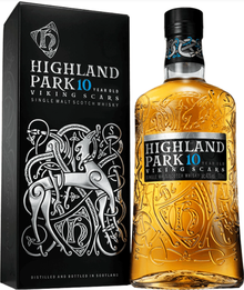 Виски шотландский «Highland Park 10 Years Old» в подарочной упаковке