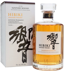Виски японский «Hibiki Japanese Harmony» в подарочной упаковке