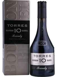 Бренди «Torres 10 Bourbon Barrel» в подарочной упаковке