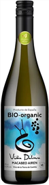 Вино белое сухое «Vina Dalma Bio Organic Macabeo Airen»