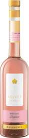Вино розовое сладкое «Velvet Season Merlot Rose»