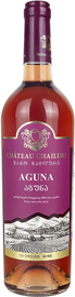 Вино розовое полусухое «Aguna Chateau Chailuri»