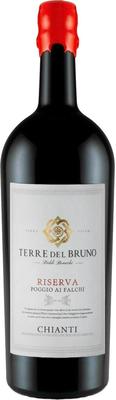Вино красное сухое «Terre del Bruno Chianti DOCG Riserva Poggio ai Falchi, 3 л» 2020