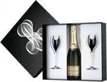 Шампанское белое брют «Louis Roederer Brut Premier» в подарочном наборе 