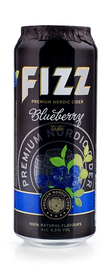 Сидр яблочный «Fizz Blueberry Premium Nordic Cider»