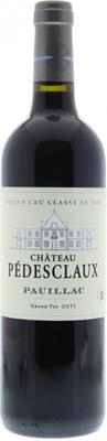 Вино красное сухое «Chateau Pedesclaux Pauillac 5-me Grand Cru» 2007 г.