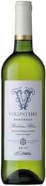 Вино белое сухое «Volontaire Blanc Bordeaux» 2013 г.