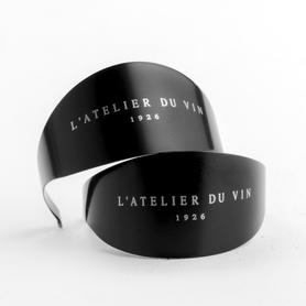 Каплеуловитель «L'Atelier Du Vin Wine ring» набор из 2-х штук (черная)