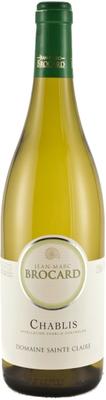 Вино белое сухое «Domaine Sainte-Claire Chablis, 0.75 л» 2012 г.