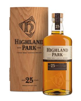 Виски шотландский «Highland Park 25 Year Old» в подарочной упаковке