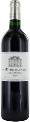 Вино красное сухое «Chateau Dassault Le "D" de Dassault» 2008 г.