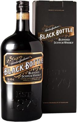 Виски «Burn Stewart Distillers Black Bottle» в подарочной упаковке