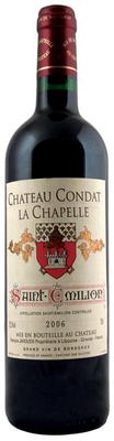 Вино красное сухое «Chateau Condat La Chapelle» 2011 г.