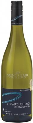 Вино белое сухое «Saint Clair Vicar’s Choice Sauvignon Blanc» 2013 г.